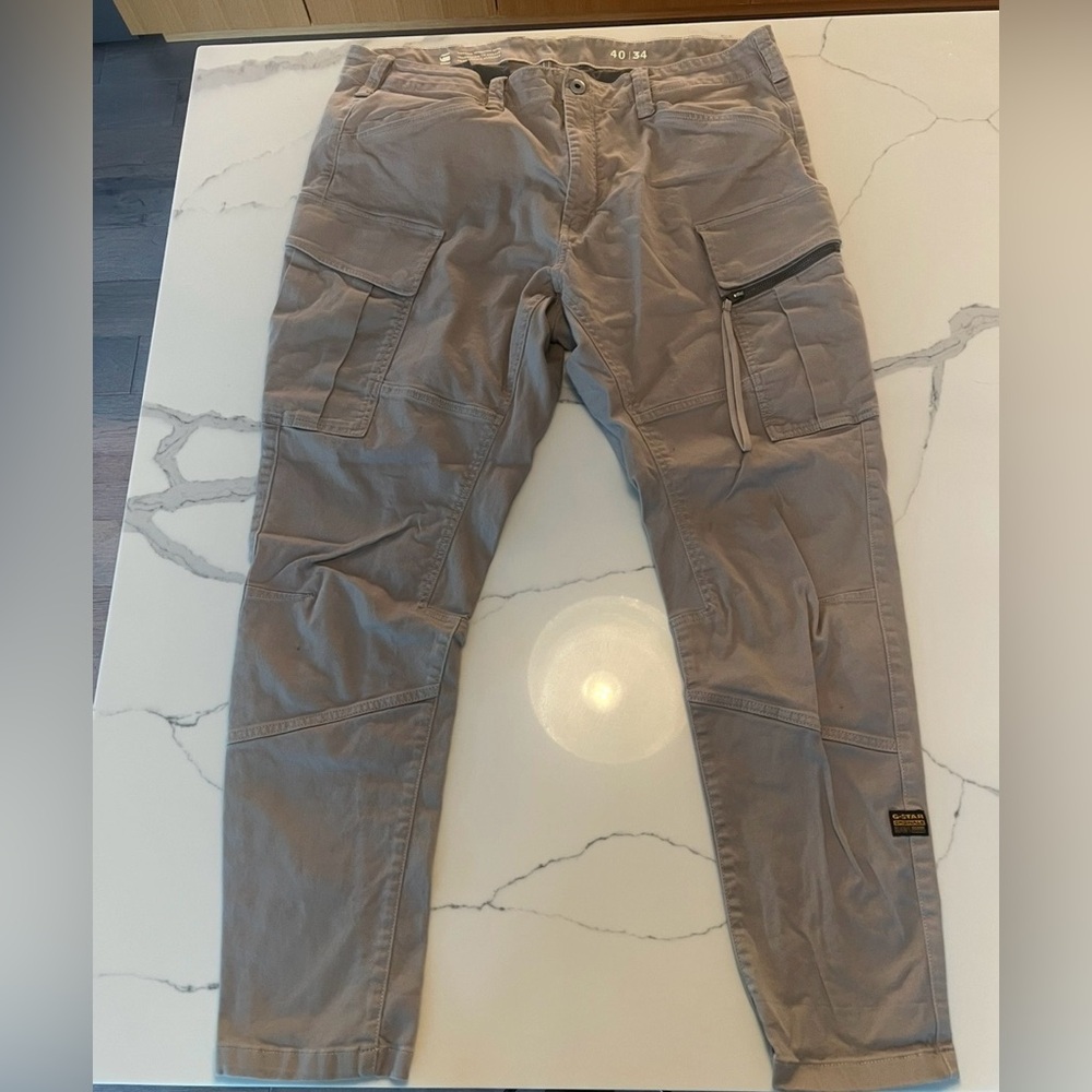 G-Star Men's Tan Cargo Pants